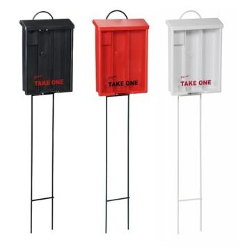 Outdoor Brochure Box with Stake